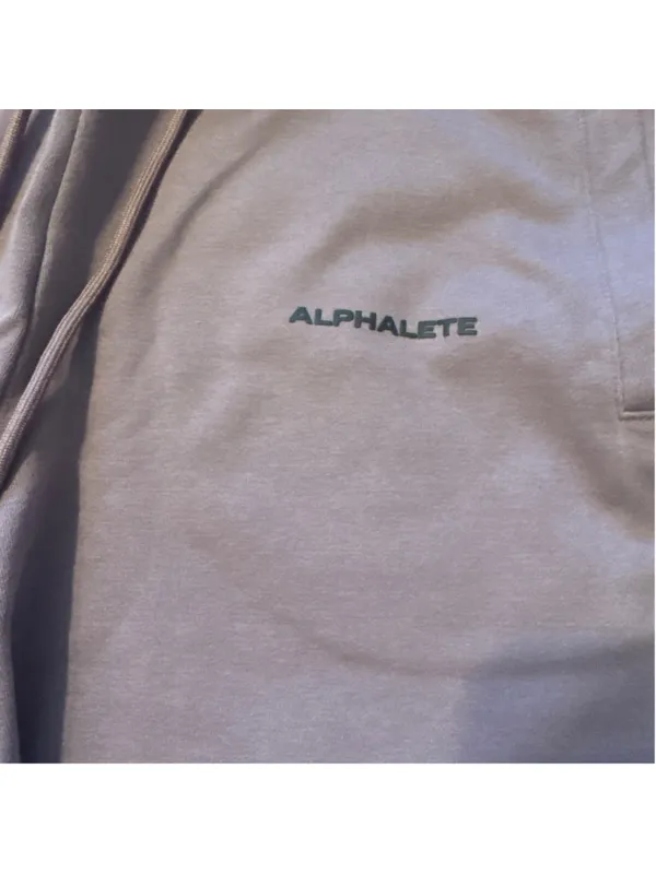 Alphalete Essential Core Shorts Size XL Passive Purple (Plum) - Image 2