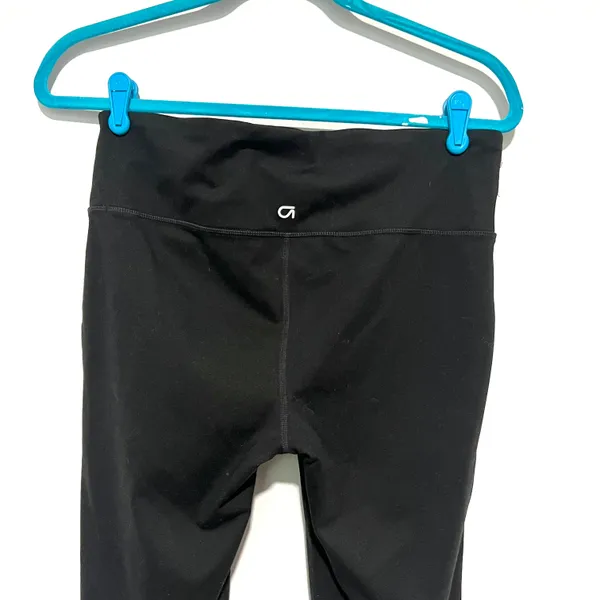 Maternity Black Workout Leggings Pants - Image 5