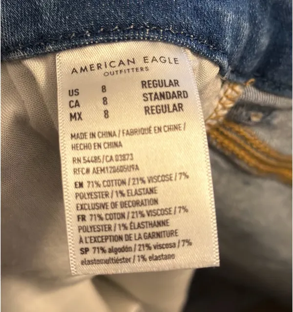 American Eagle Curvy High-Rise Jeggings - Image 4