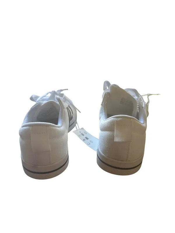 Adidas Size 7.5 Lace Up Athletic Running Sneakers Women White NEW - Image 7