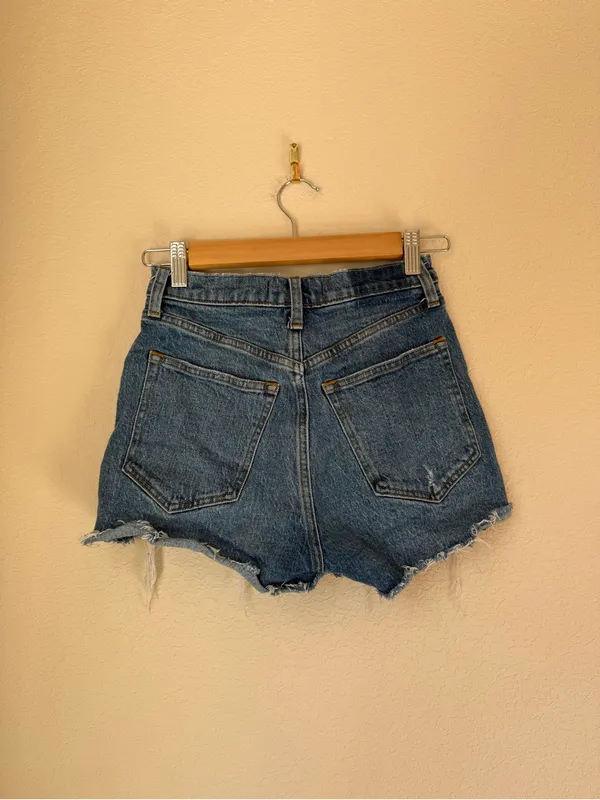 Abercrombie & Fitch The Mom Short High Rise Curve Love Size 24 | 00 - Image 2