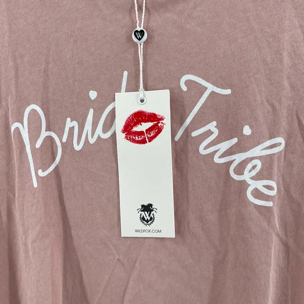 WILDFOX T-Shirt Small Bride Tribe NWT Wedding Bridal Shower Bachelorette Party - Image 6