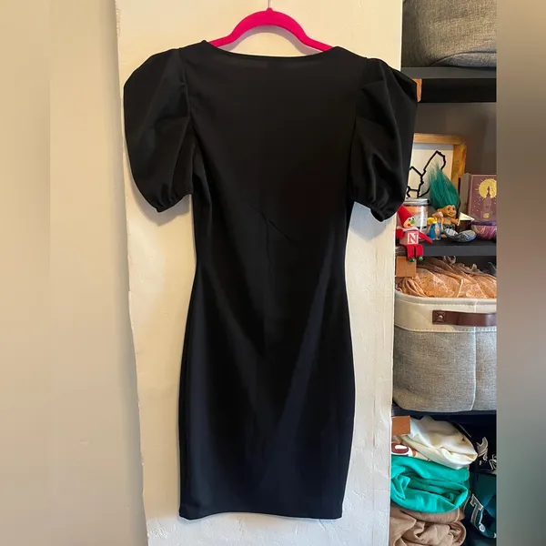 Windsor Puff Sleeve Dress - Image 4