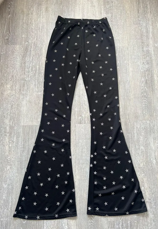 Star Print Flares - Image 3