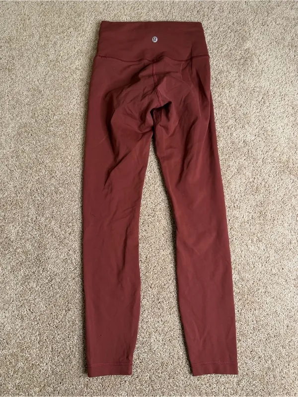 Lululemon Wunder Train High Rise Leggings Size 4‎ - Image 3