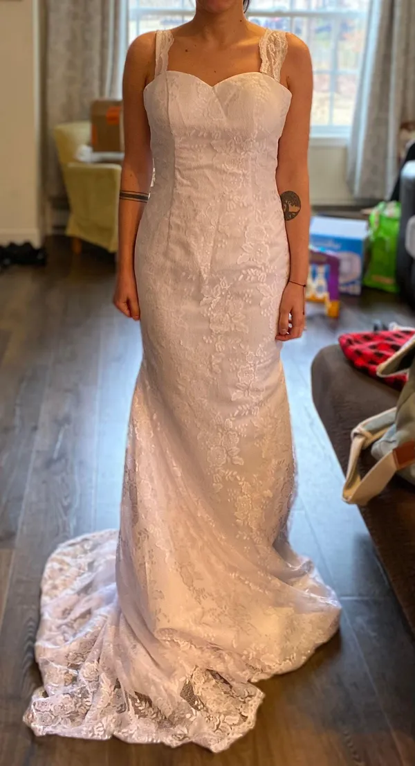 Wedding Dress Size 0 - Image 4