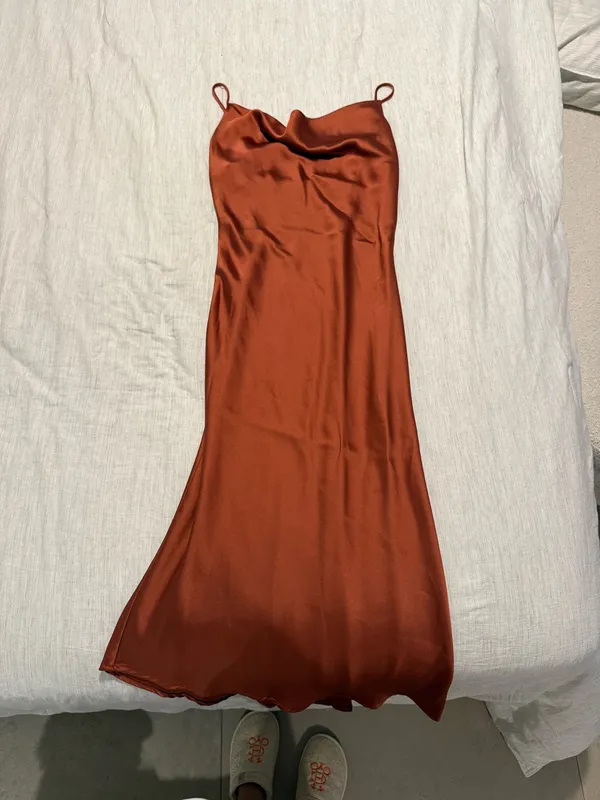 Petal & Pup Cypress Dress - Rust - Image 6