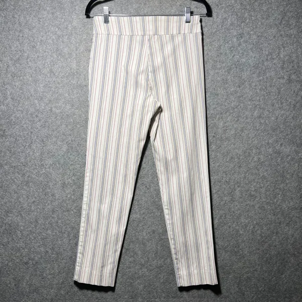 Krazy Larry Striped Stretch Pants Women's Size 10‎ Straight Leg USA - Image 8