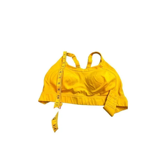 Gymshark Yellow Medium Impact Sports Bra Size s (no tag) - Image 6