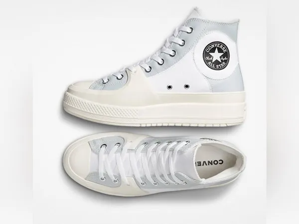 Converse Chuck Taylor All Star Construct High Colorblock - Ghosted Shoes Size 10 - Image 4