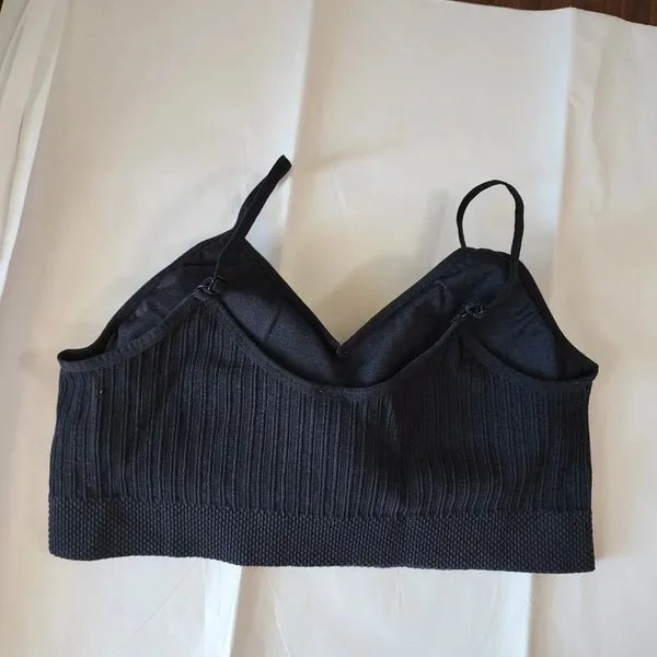 Pack of 2 Sport Bra Size L black and blue - Image 5