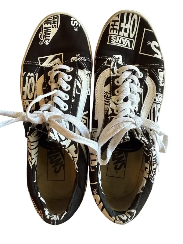 VANS Old Skool 'Logo Mix' Sneaker Women’s Size 8 Men’s 6.5 - Image 10