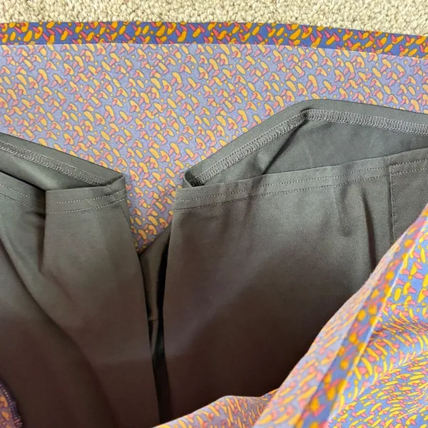 Toad&Co Sunkissed Weekend Skort Size L blue Print UPF50 Hiking Travel Outdoor - Image 9