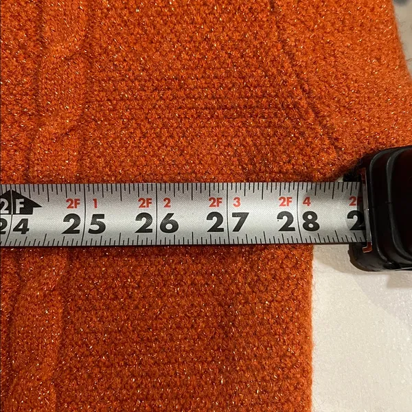Taylor Swift The life of a showgirl cardigan orange like new. Size XL/2XL - Image 7