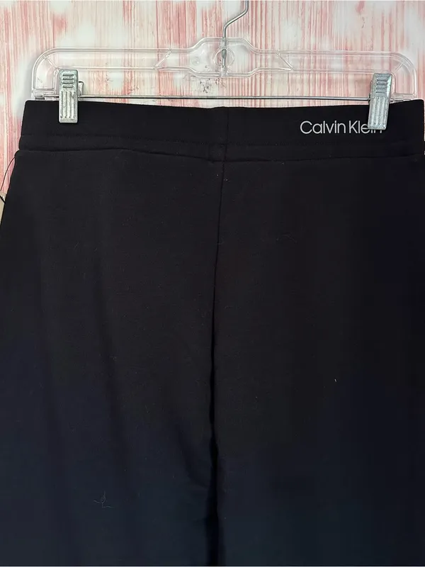 Calvin Klein Reconsidered Comfort Sleepwear Lounge Jogger Black Pants Size XS - Image 9
