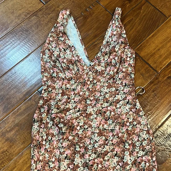 Floral Dress Pink - Image 4