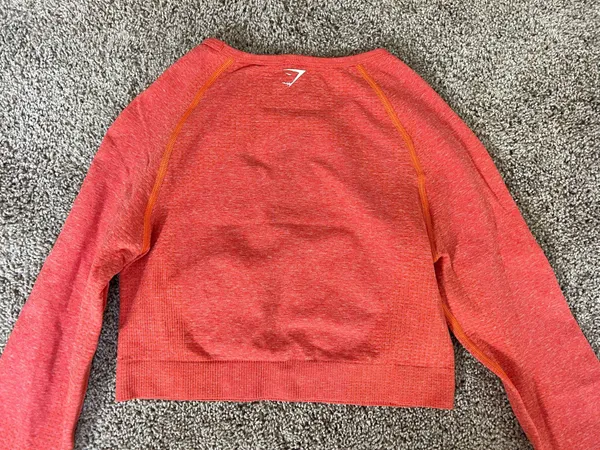 Gymshark Vital Seamless Crop Top Long Sleeve - Image 3