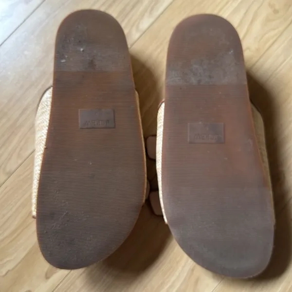 J. Crew Women's Tan Slide Sandals - Image 5