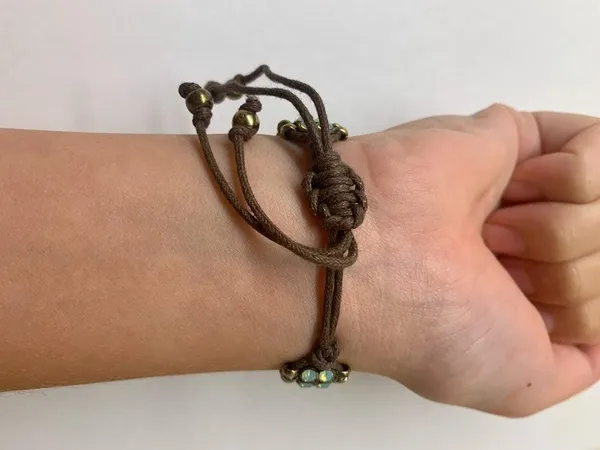 Blue/ Gold/ Brown Bracelet Multiple - Image 3