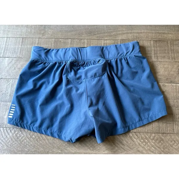 Under‎ Armour Women's Blue 3" Speed Pocket Running Shorts Size Large - Image 6