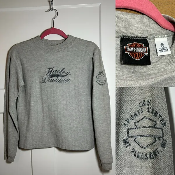 Vintage Harley-Davidson small/medium top - Image 2