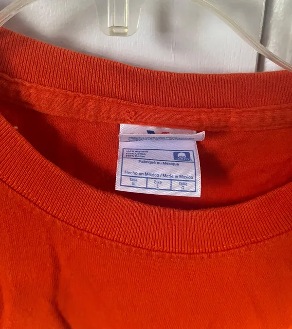 Snoopy Halloween tee Orange Size L - Image 4