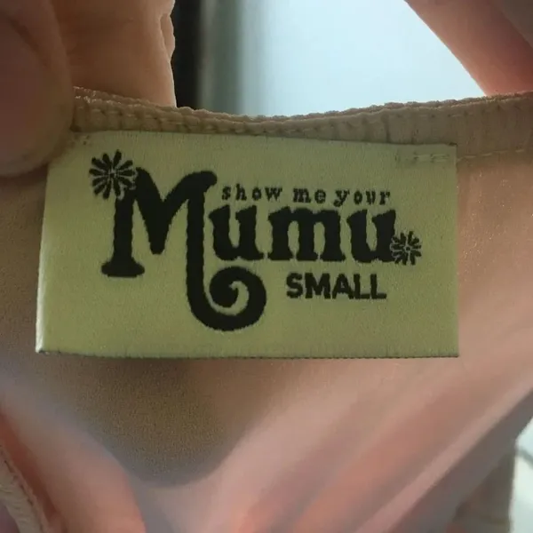 Show Me Your Mumu S blush powder pink halter maxi cruise dress - Image 5