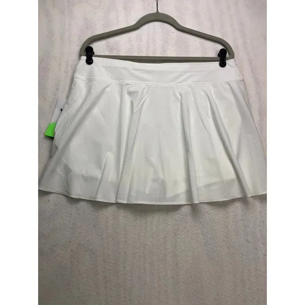 Prince Match Flounce Skort Womens XL White‎ New Tennis Athletic Skirt WPT17201 - Image 8
