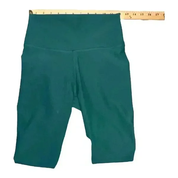 Wilo‎ Base Ribbed Green 7/8 Length Leggings, Large - Image 7