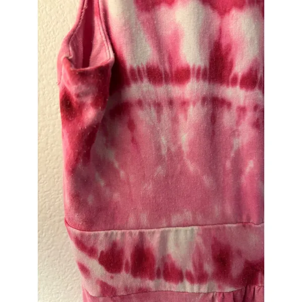 Chicos Pink Tie Dye Maxi Dress Sleeveless V-Neck Empire Waist Size 3 XL - Image 7