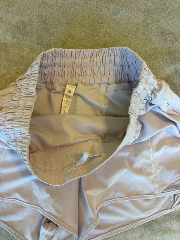 Lilac Lululemon Shorts  - Image 4