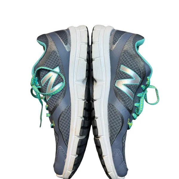 New Balance Shoes Womens Size 8.5 Gray Teal‎ CUSH+ Running Sneakers WE543PF1 - Image 5