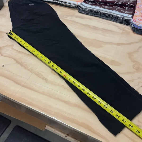 FIGSPRO Women’s Skinny Zip Fly Trouser™ Large Uniform Doctor Stretch Black‎ - Image 14
