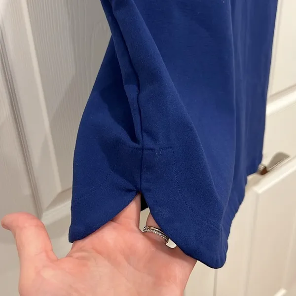 Banana Republic Pocket Dress Short Sleeve Womens Blue Size‎ 10 - Image 6