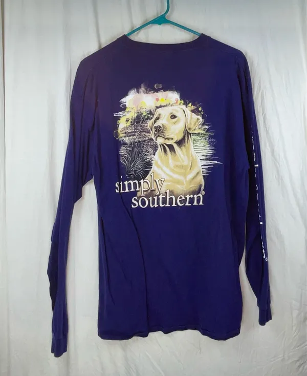 Simply Southern Long Sleeve Dog T-Shirt - Image 2