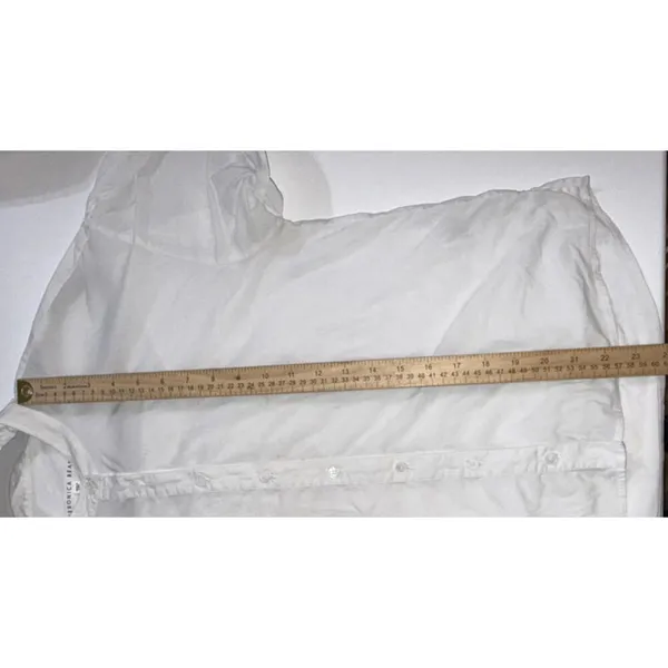 Veronica Beard Business Career Minimalist Designer White Button Down Blouse 6‎ - Image 13