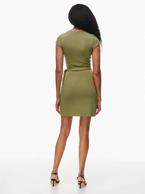 NWOT ARITZIA Wrap mini dress lune - Image 3