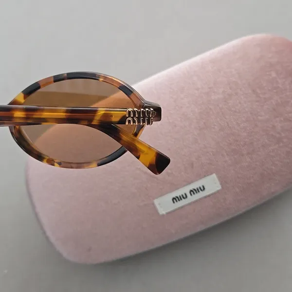 Authentic Miu Miu Regard Sunglasses With Box - Image 7