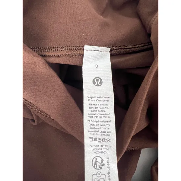 Lululemon Groove Super-High-Rise Flared Pant Espresso Size 0 Nulu - Image 5