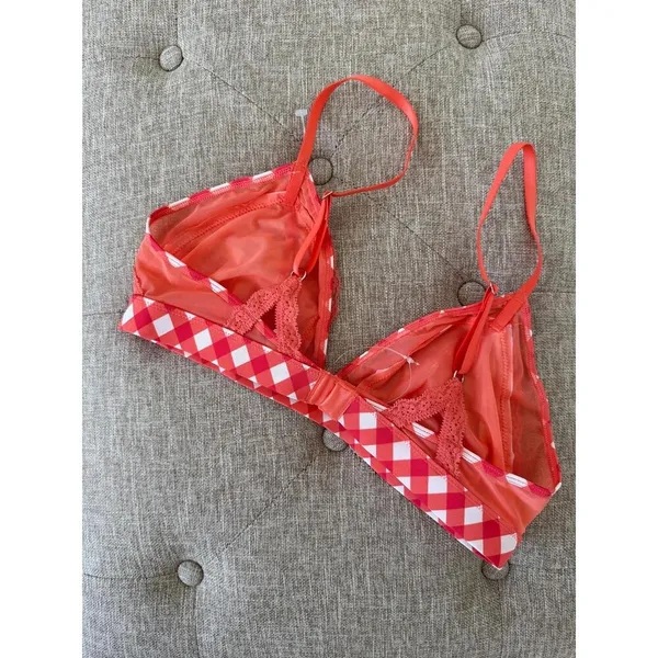 NWOT Aerie Shine Triangle Bralette M - Image 2