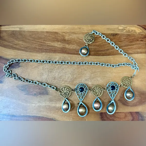 Chain Belt With Copper & Other Metals - Image 4
