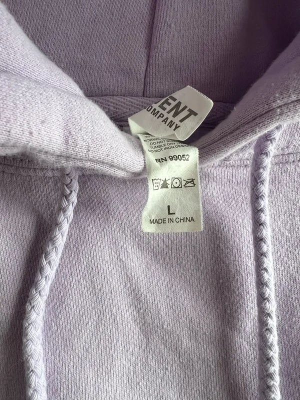 Dion Dawkin’s Shnow Hoodie Purple Size L - Image 3
