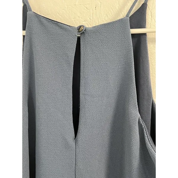 Anthropologie The Impeccable Pig Womens Size Medium Blue Top Preppy Lightweight‎ - Image 4