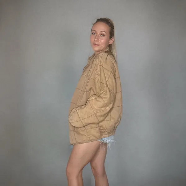 Free People Dolman Quilted Jacket - Image 4