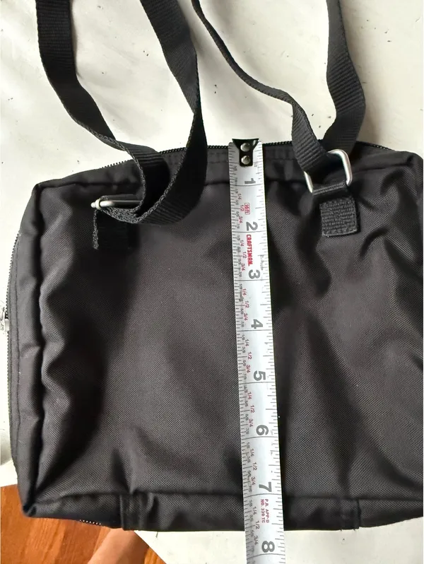 Baggallini Black Crossbody Shoulder Bag with Multiple Pockets - Image 9