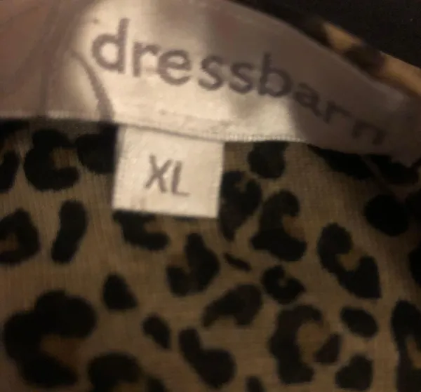 Dressbarn Leopard Print Top - Image 5