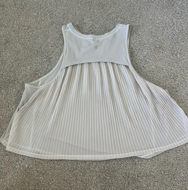 White Lululemon Tank Top - Image 2