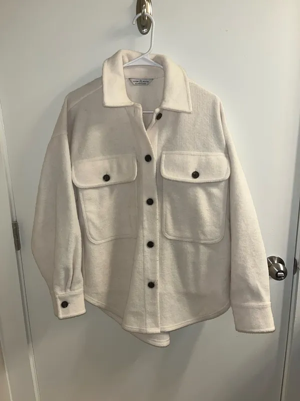 Alpine Design Fleece White Jacket - Image 3