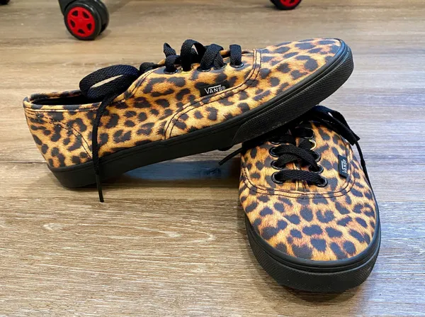 Vans Cheetah Print Shoes - Image 2