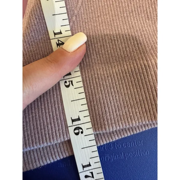 Everlane Ribbed Short Sleeve Tee Women XS Crew Neck Cotton Casual Minimalist - Image 4